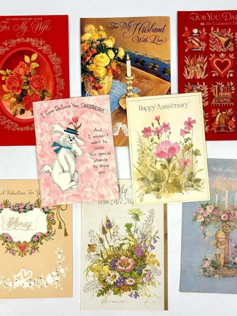 Vtg Lot of 55 Greeting Cards Ephemera Birthday Baby Marriage Christmas Craft